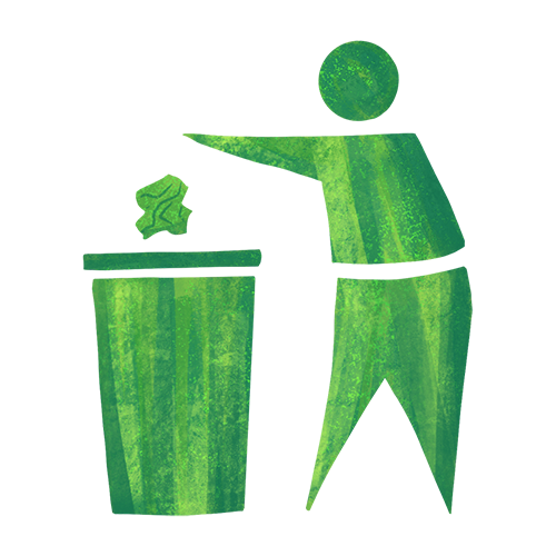 Sort waste graphic