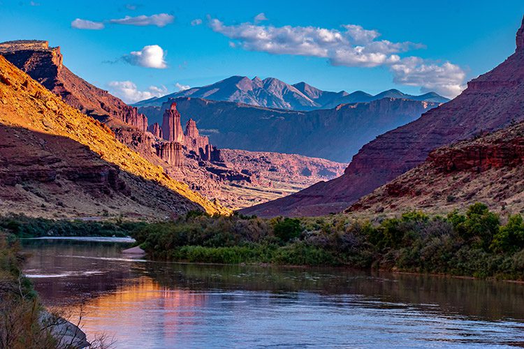 Water in a Canyon