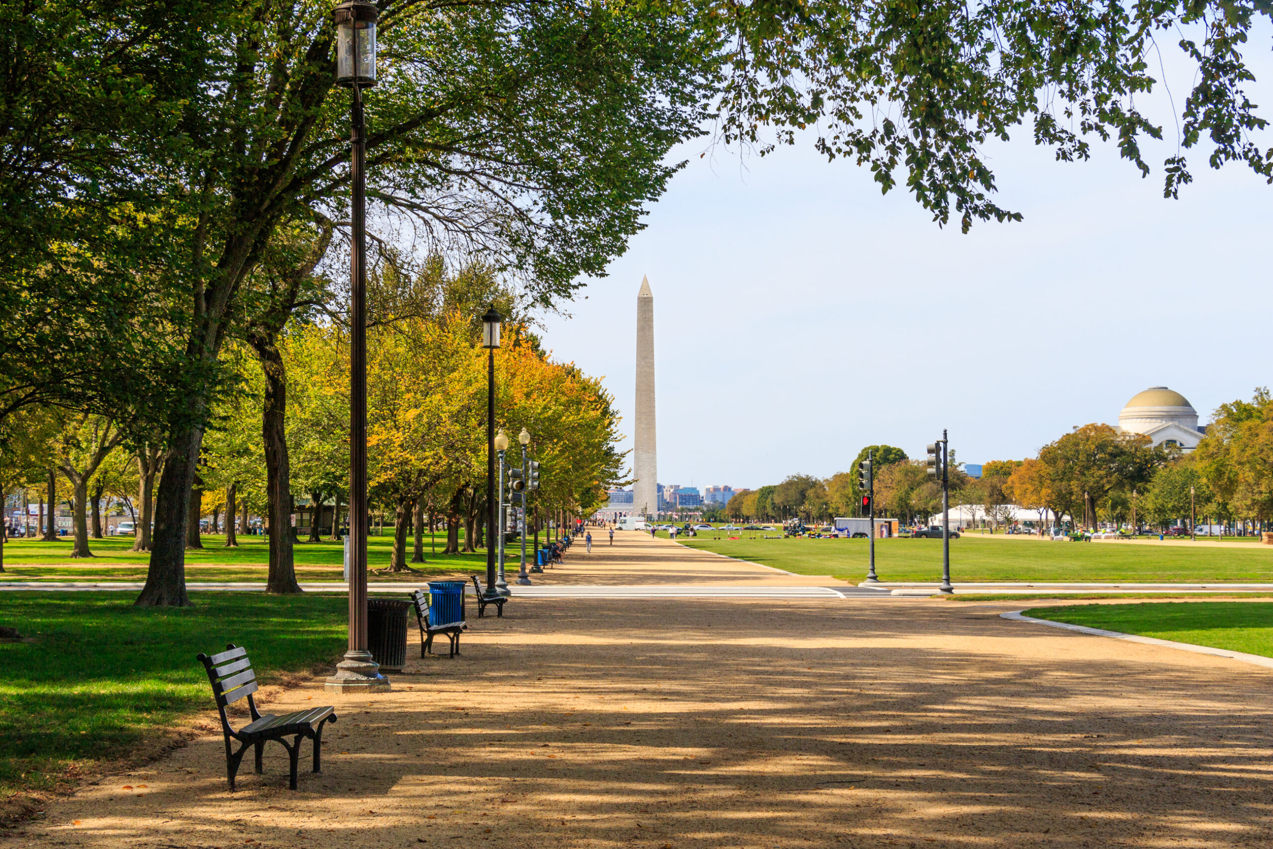 Washington,Monument,From,Washington,Dc,National,Mall